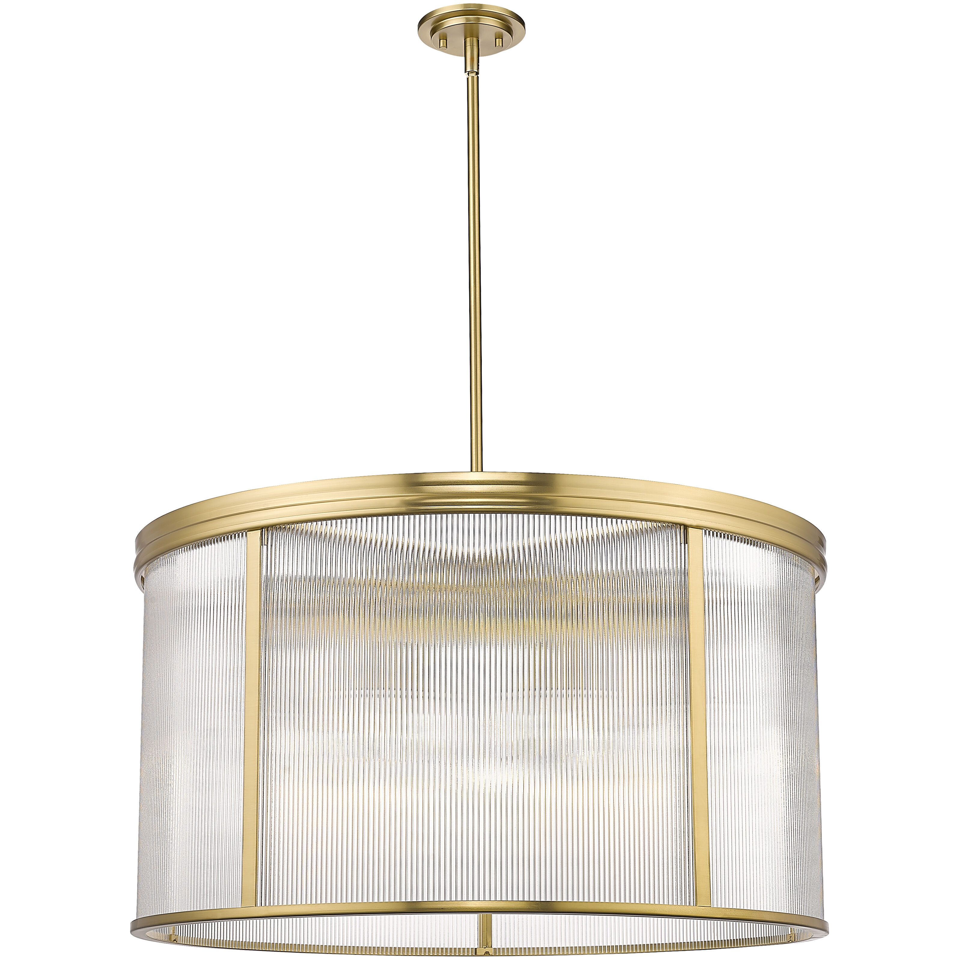 Carnaby 9 Light 32.25 inch Modern Gold Chandelier Ceiling Light