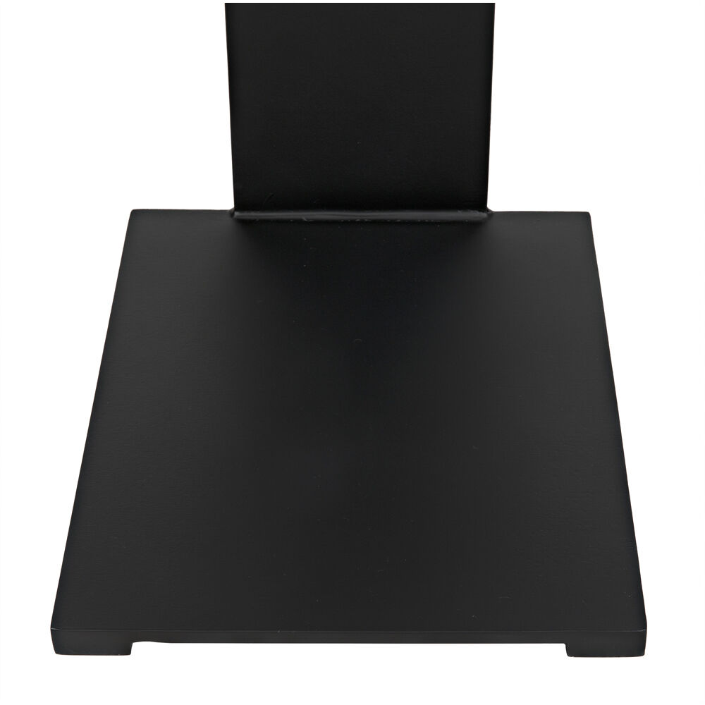 Ledge 24.5 X 18.5 inch Matte Black Side Table