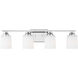 Vinton 4 Light 29 inch Chrome Wall Bath Fixture Wall Light