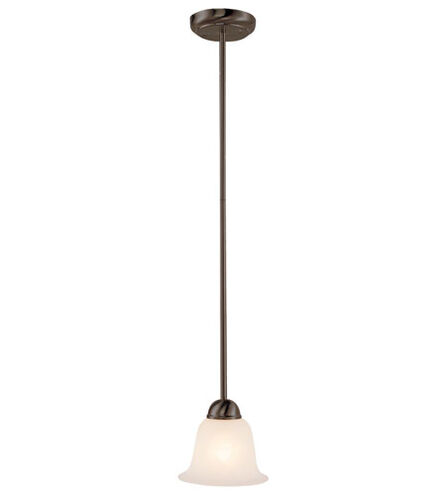 Aspen 1 Light 7 inch Rubbed Oil Bronze Mini Pendant Ceiling Light