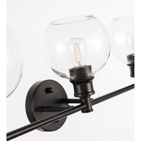 Collier 5 Light 47 inch Black Wall sconce Wall Light