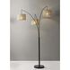 Trinity 84 inch 100 watt Antique Bronze Arc Lamp Portable Light