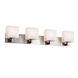 Fusion 4 Light 35.25 inch Bathroom Vanity Light