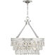 Windham 4 Light 20 inch Polished Nickel Pendant Ceiling Light