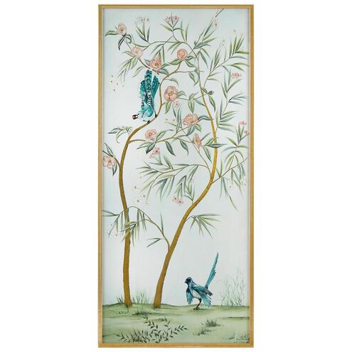 Annie Moran's Birds of Blue 61 X 27 inch Giclee, II