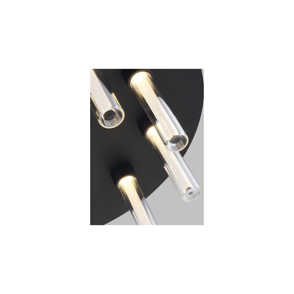 Sean Lavin Kola LED 22 inch Nightshade Black Flush Mount Ceiling Light in LED 90 CRI 2700K 120V, Integrated LED