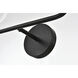 Genesis 4 Light 37 inch Black Bath Sconce Wall Light