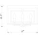 Euclid 4 Light 15 inch Matte Black Flush Mount Ceiling Light