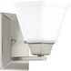 Clifton Heights 1 Light 6 inch Brushed Nickel Bath Vanity Wall Light