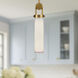 Wynwood Pendant Ceiling Light in Vintage Brass