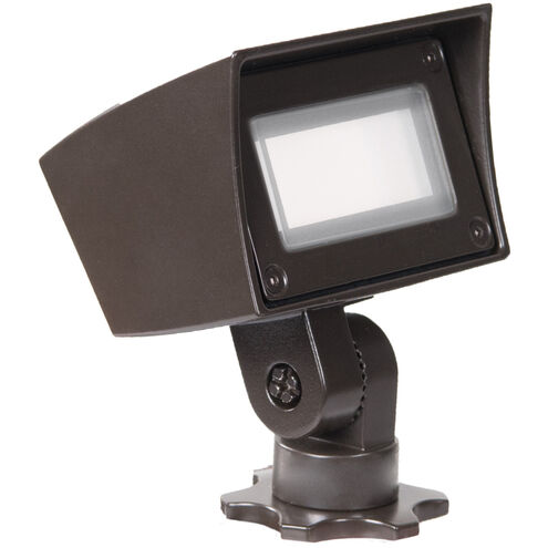 Tyler Solid Brass Coated in Bronze 8 watt LED Spot and Flood Lighting, WAC Landscape