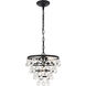 Kora 3 Light 13 inch Black Pendant Ceiling Light