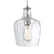 Milo 1 Light 7 inch Brushed Nickel Mini Pendant Ceiling Light
