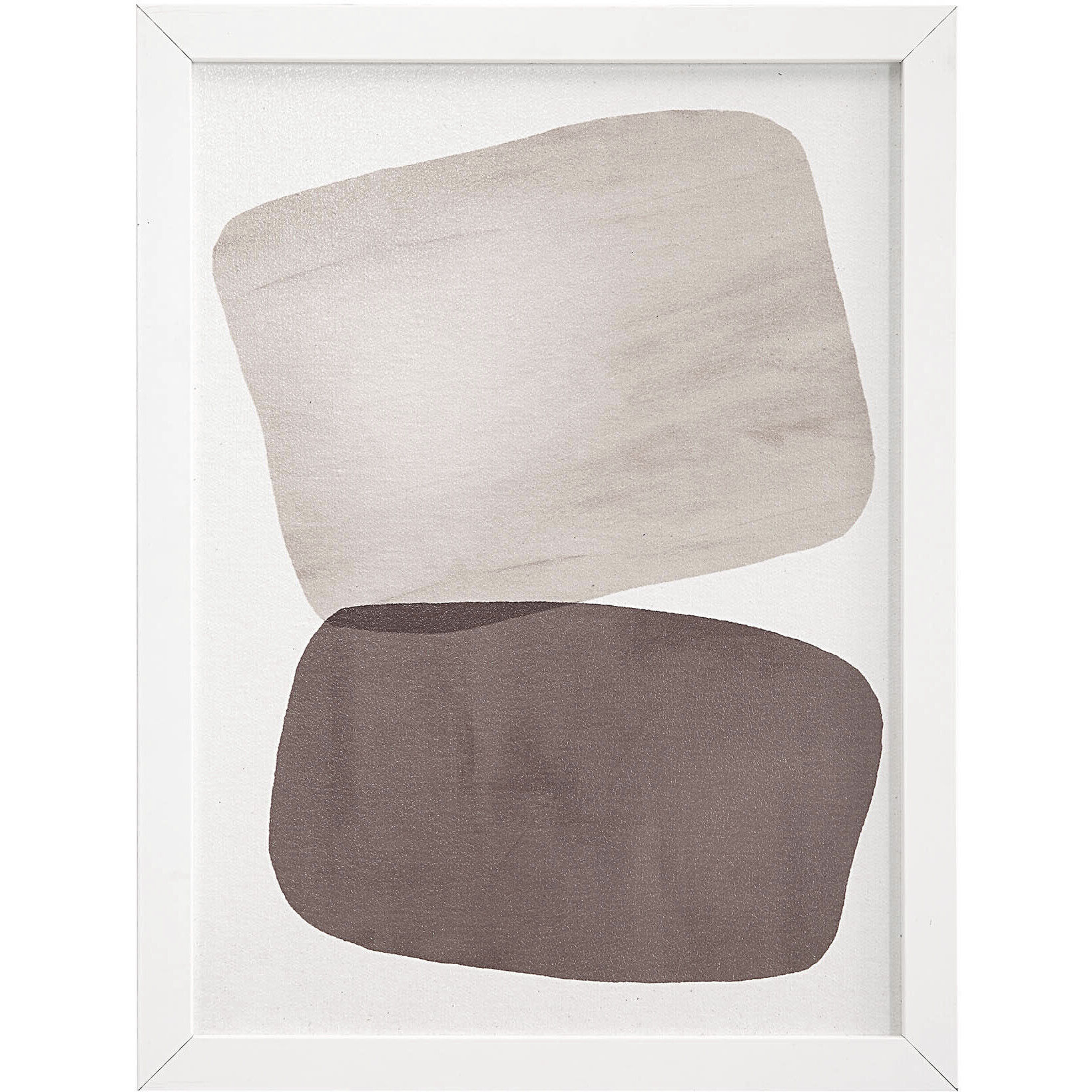 Priyanka White/Multiple Wall Art, 7 Piece