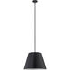 Lilly 1 Light 24 inch Matte Black Pendant Ceiling Light