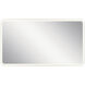 Ohio 35.5 X 19.75 inch Unfinished Wall Mirror, Backlight