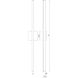 Vega Wall Sconce Wall Light in Black