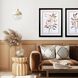 Florals Collection Brown Framed Art