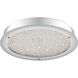 Blaze LED 20 inch Polished Chrome Flush Mount Ceiling Light, Large