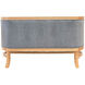 Anita Gray and Brown Settee