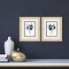 Indigo Sketch Blue Framed Art, Propac