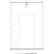 Endicott 1 Light 7 inch Brushed Nickel Bell Semi-Flush Ceiling Light, Petite
