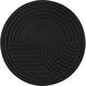 Sofia Matte Black Wall Art, 3 Piece