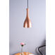Aiken 1 Light 5.5 inch Honey Gold Pendant Ceiling Light