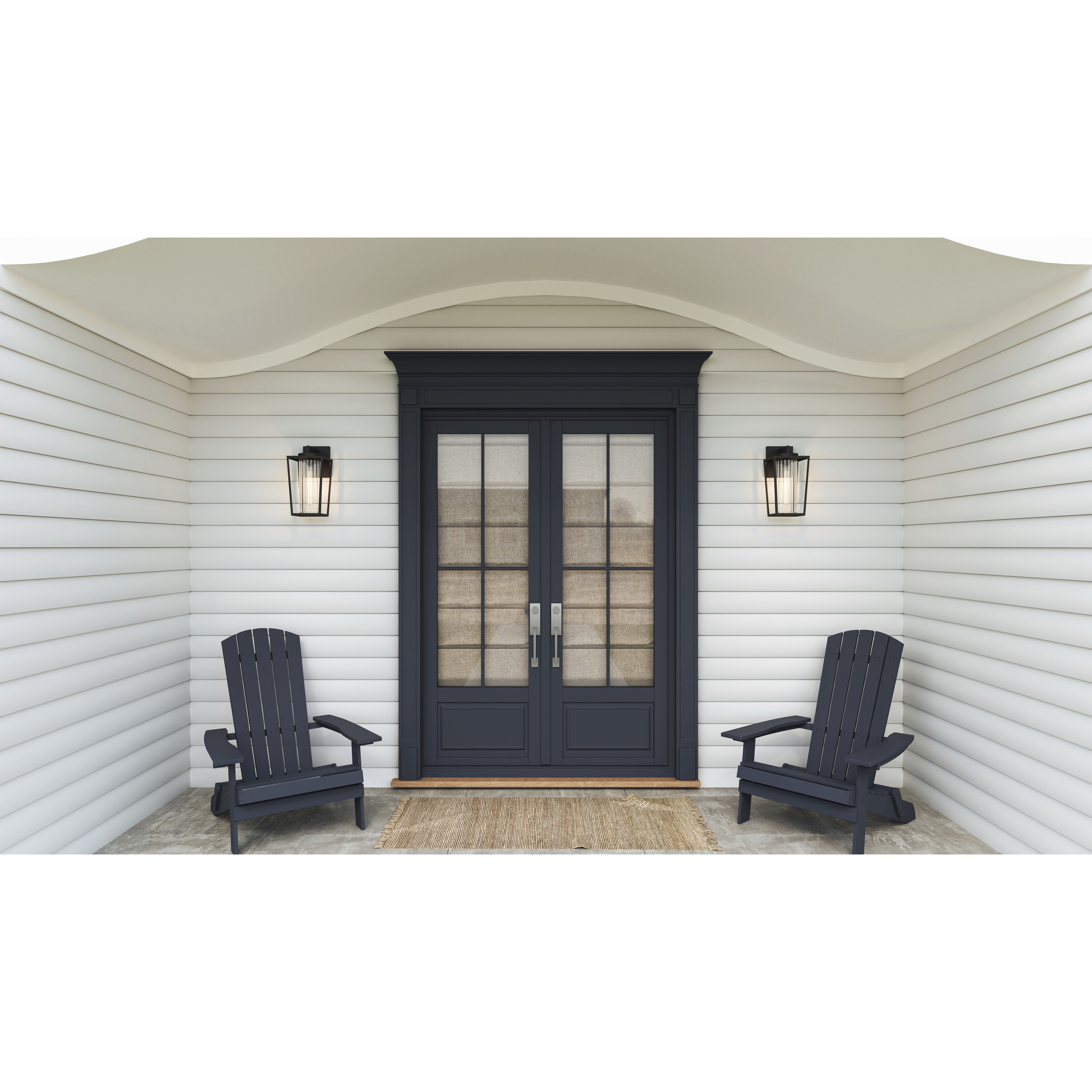 Jett 1 Light 13.5 inch Matte Black Outdoor Wall Lantern, Medium