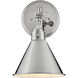 Arti 7.75 inch Polished Nickel Indoor Wall Sconce Wall Light