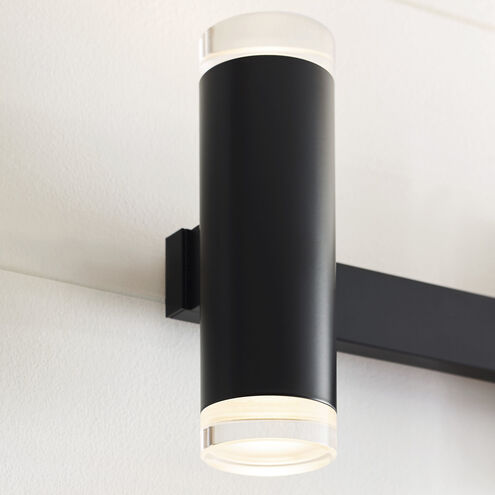 Sean Lavin Dobson II LED 19.5 inch Matte Black Bath Light Wall Light in LED 90 CRI 3000K, 3-Lite Shallow, Integrated LED