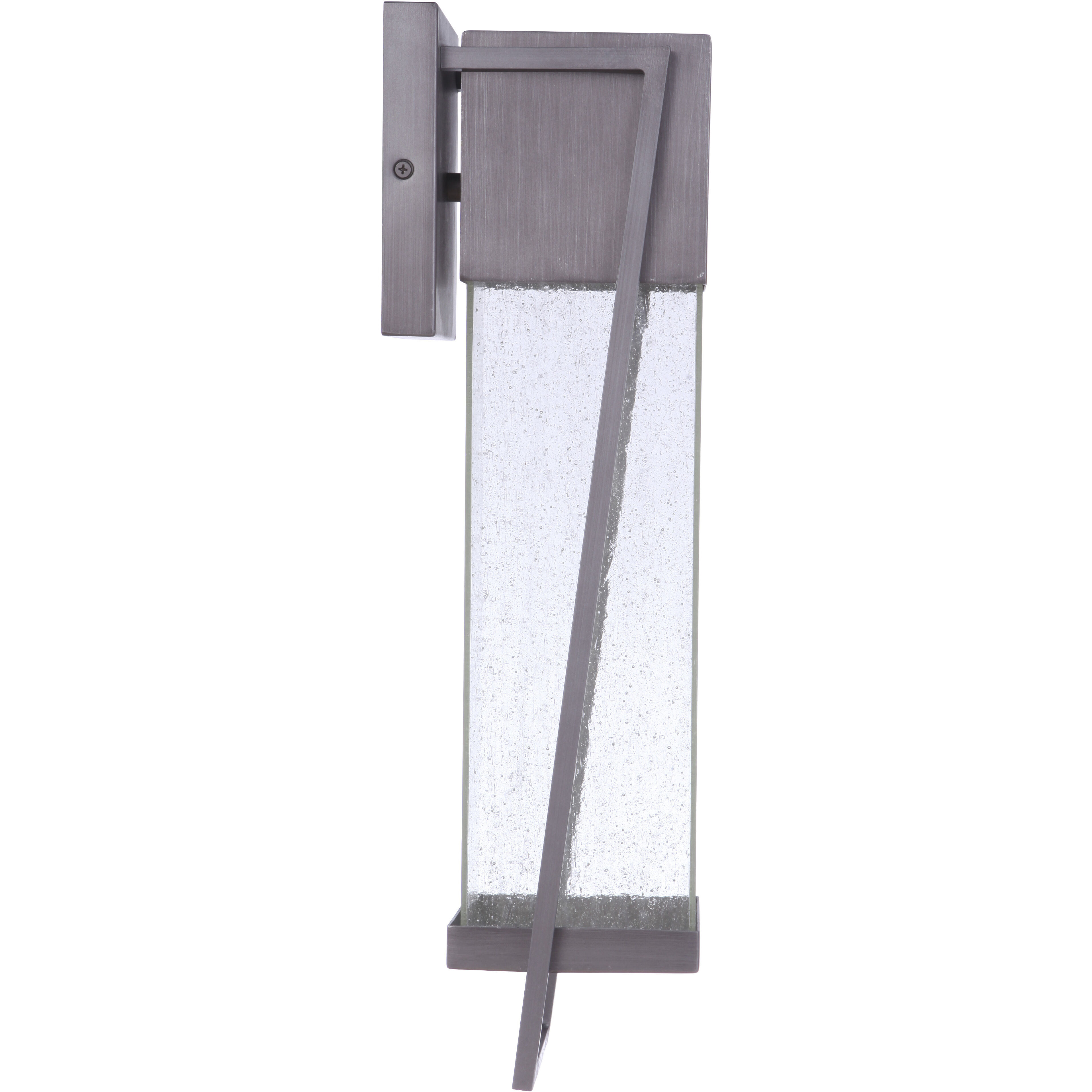 Bryce LED 20 inch Brushed Titanium Outdoor Wall Lantern
