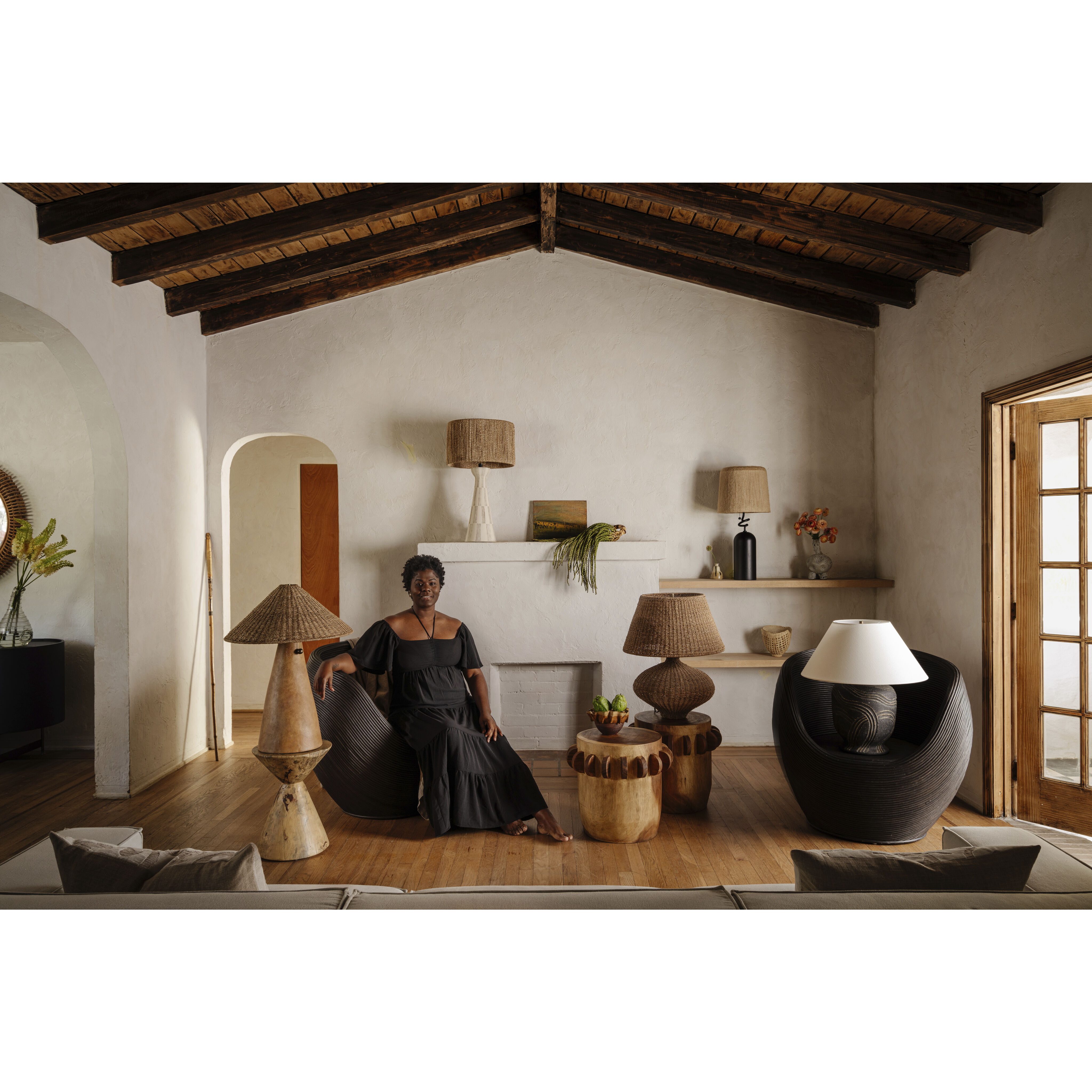 Morri 28.5 inch 15.00 watt Forged Iron Table Lamp Portable Light