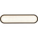 Alora Mood Evelyn 5.25 inch Matte Black and Alabaster Bath Vanity Light Wall Light