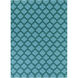 Frontier 156 X 108 inch Teal, Dark Green Rug