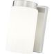 Burk 1 Light 4.25 inch Brushed Nickel Wall Sconce Wall Light