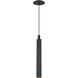 Mick De Giulio Sottile LED Nightshade Black Pendant Ceiling Light, Integrated LED