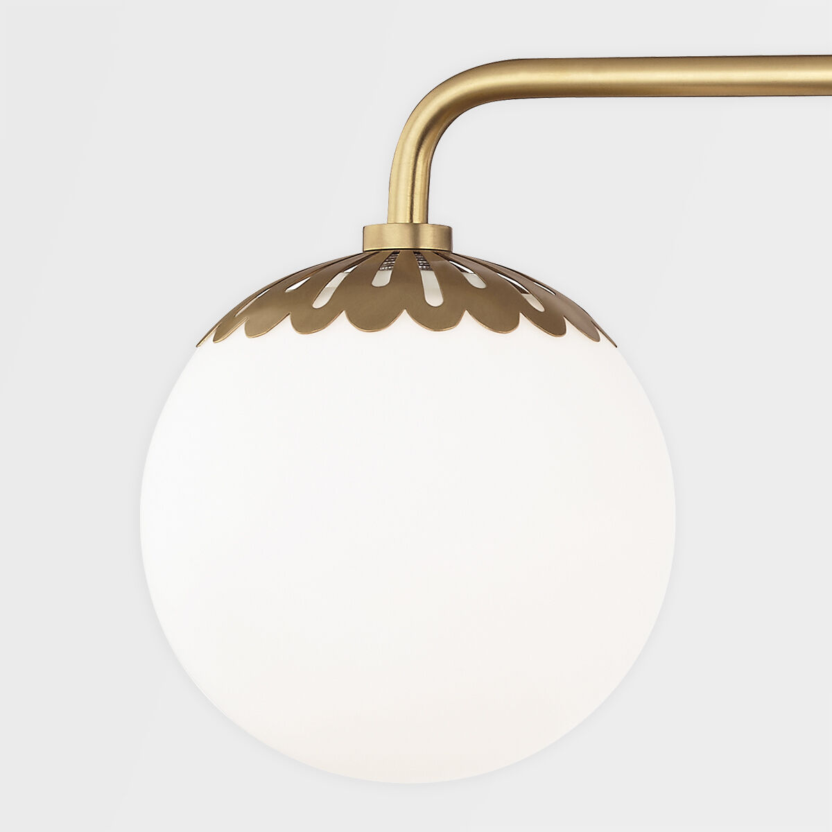 Paige 3 Light 24 inch Aged Brass Bath Vanity Wall Light