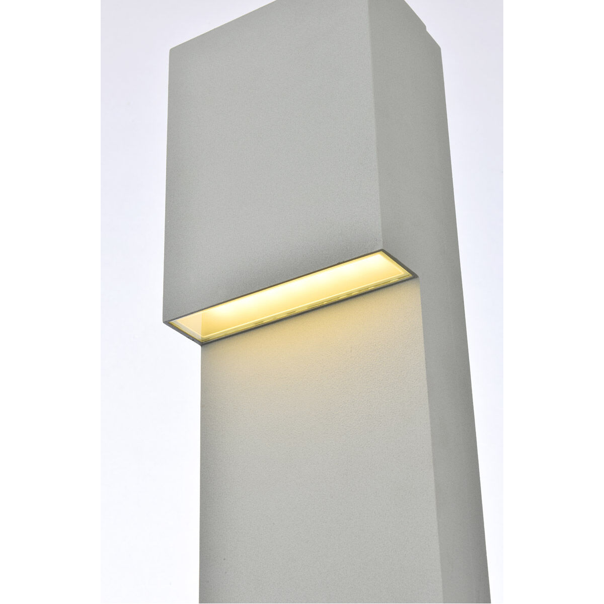 Raine 16 inch Silver Outdoor Wall Light