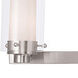 Manhattan 5 Light 35.5 inch Brushed Nickel Vanity Sconce Wall Light
