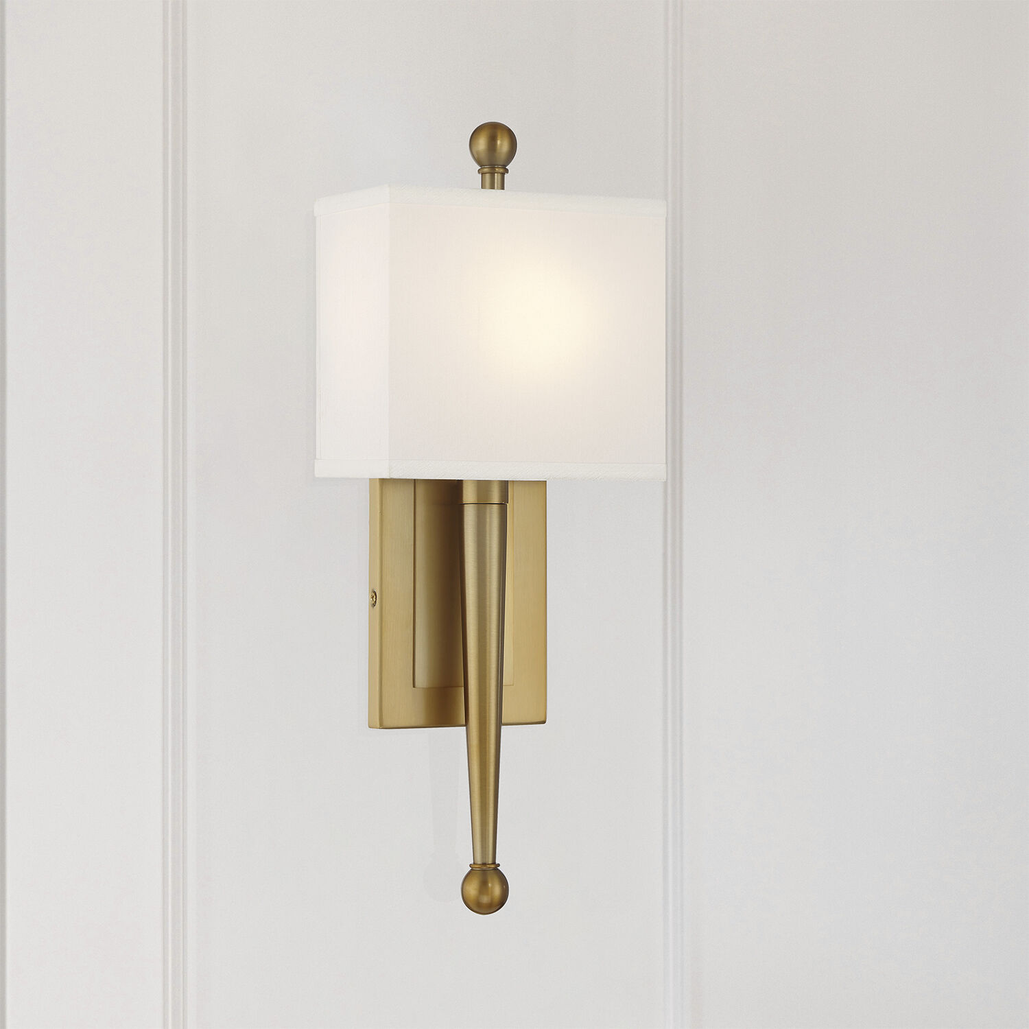 Ardson Bath Sconce Wall Light in Vibrant Gold