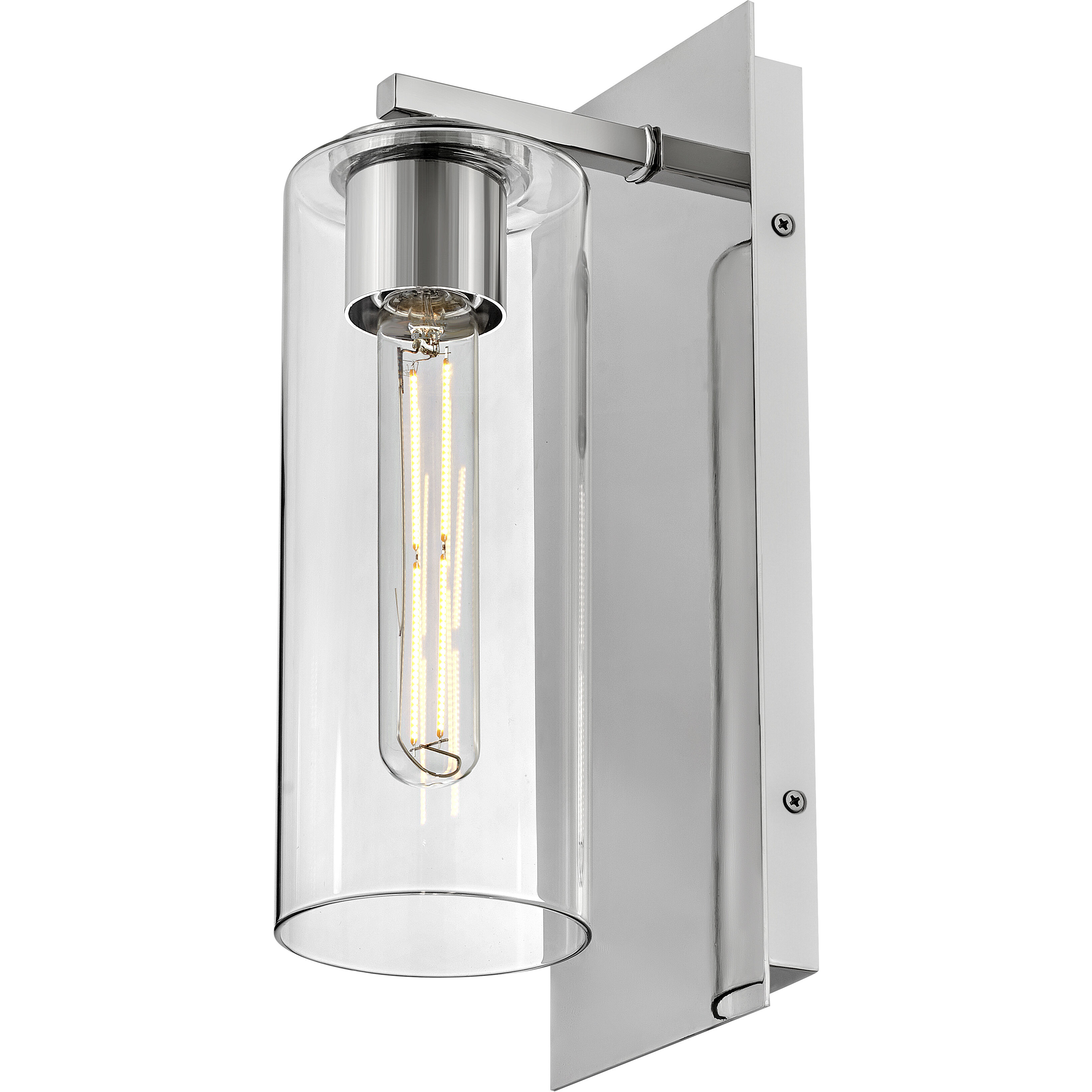 Lane LED 5 inch Polished Nickel Sconce Wall Light