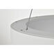 Orbit LED 23.5 inch White Pendant Ceiling Light