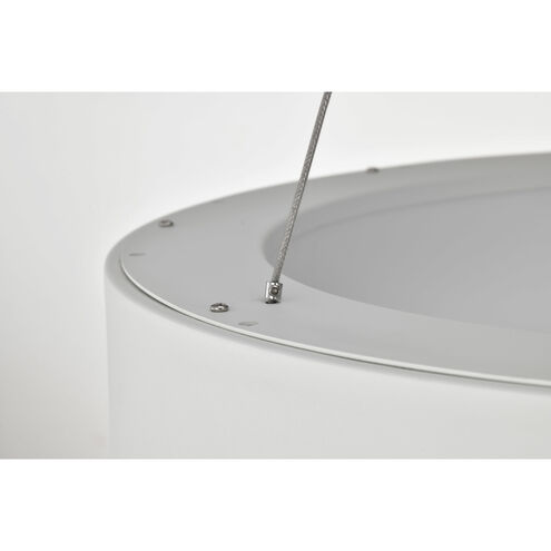 Orbit LED 23.5 inch White Pendant Ceiling Light