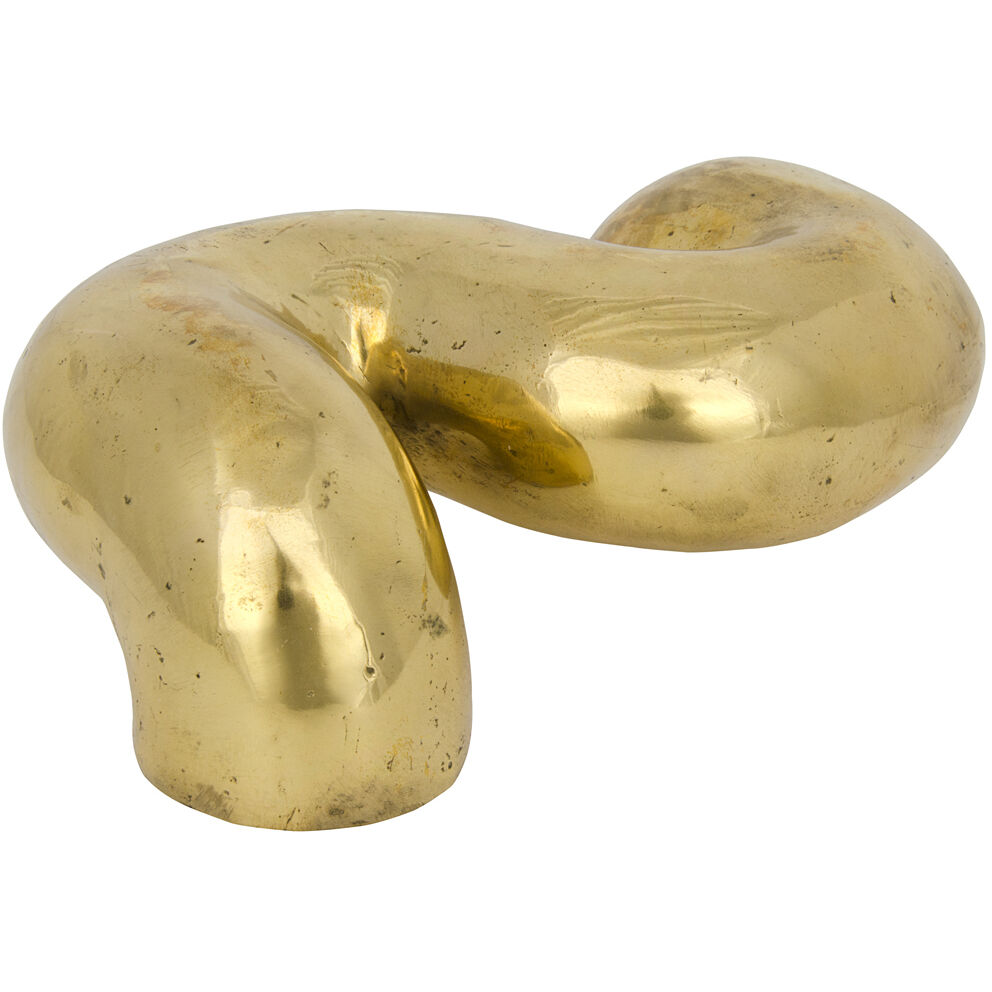 The Snake Brass Decor Accessory