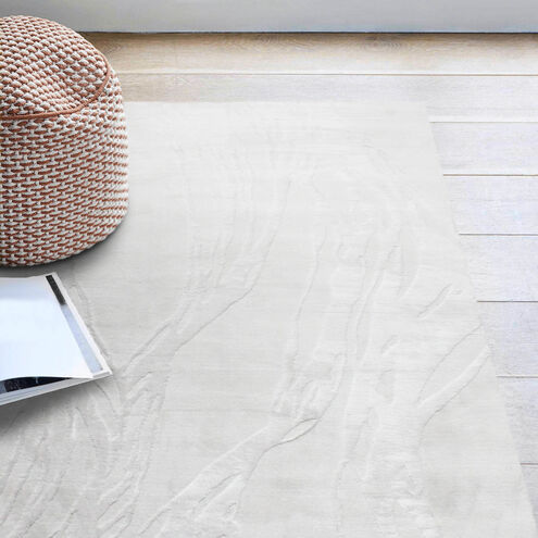 Mica 122 X 94 inch Off-White Indoor Rug, 7'10" X 10'2"