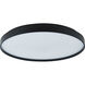 Tambourine LED 15 inch Black Flush Mount Ceiling Light