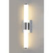 Optic LED 18 inch Polished Chrome Bath Vanity Wall Light