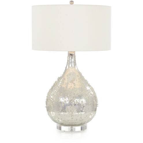 Leah Silver Table Lamp Portable Light