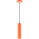 Ardmore 1 Light 5 inch Shiny Orange Pendant Ceiling Light 